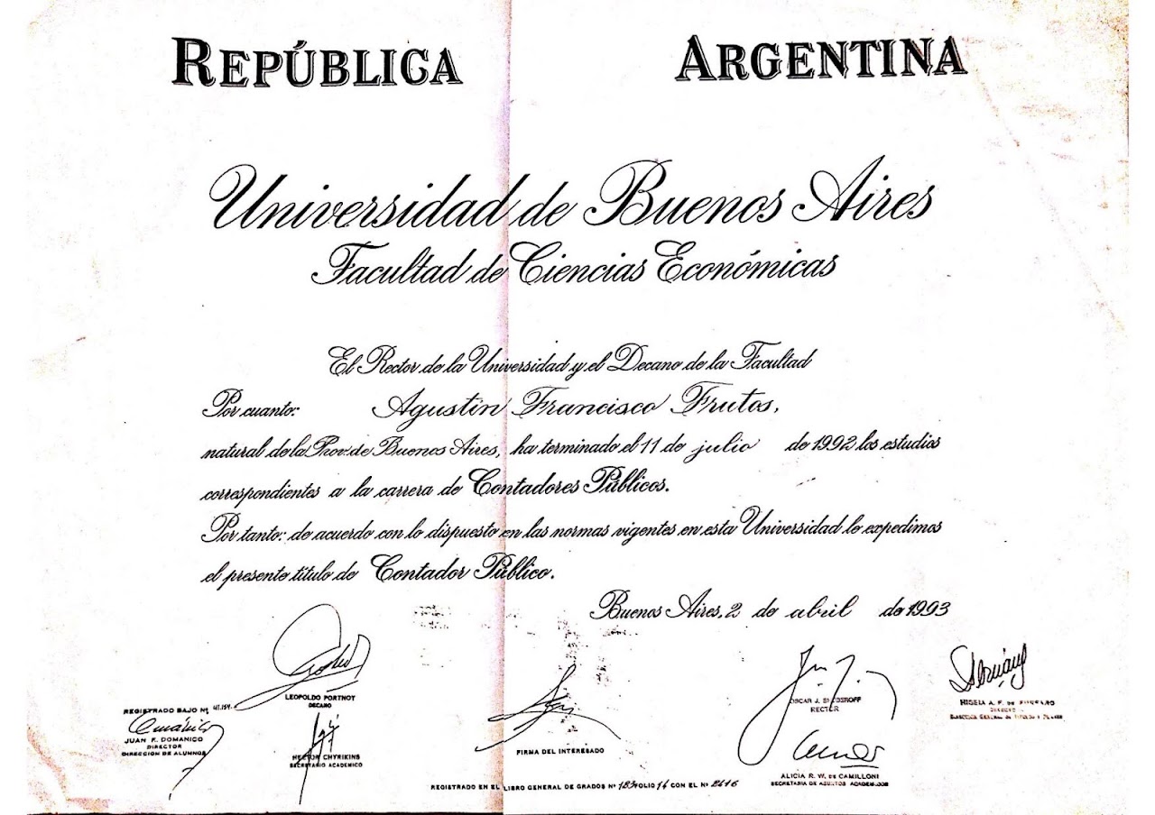 Título de Contador Público